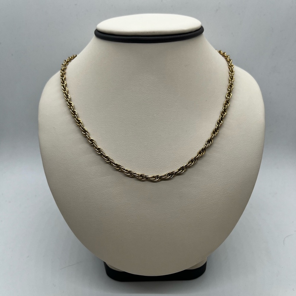 12k Gold Rope Chain - Picture 2 of 6